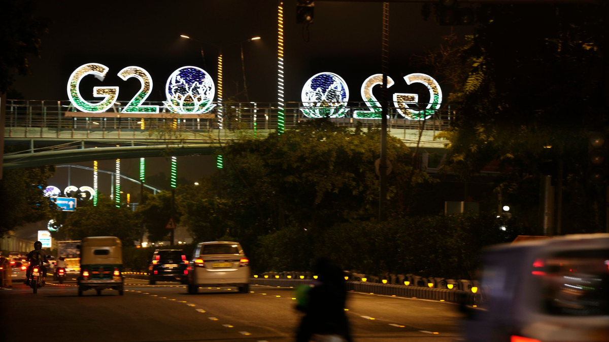 Die Bundesregierung hofft auf eine Aufnahme der Afrikanischen Union in die einflussreiche G20-Staatengruppe beim bevorstehenden Gipfel in Indien. - Foto: Manish Swarup/AP