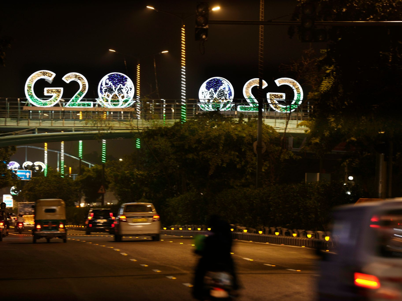 Die Bundesregierung hofft auf eine Aufnahme der Afrikanischen Union in die einflussreiche G20-Staatengruppe beim bevorstehenden Gipfel in Indien. - Foto: Manish Swarup/AP