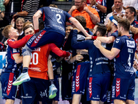 Die Handballer des SG Flensburg-Handewitt entschieden das 109. Nordderby für sich. - Foto: Axel Heimken/dpa