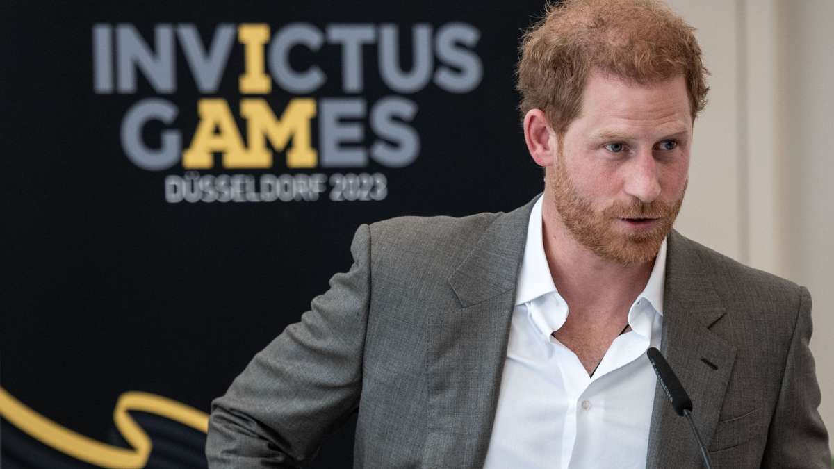 Prinz Harry, Herzog von Sussex, wirbt für die «Invictus Games» (2023). - Foto: Fabian Strauch/dpa
