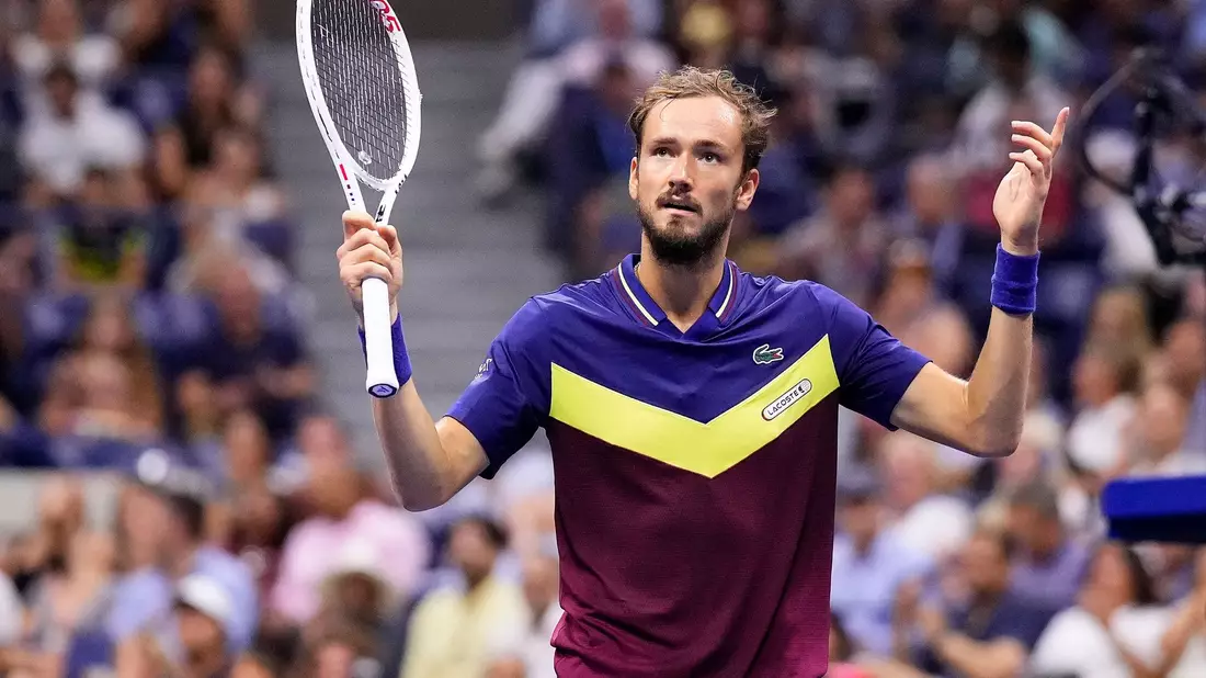 Der Russe Daniil Medwedew erreichte sein drittes US-Open-Finale. - Bild: Manu Fernandez/AP