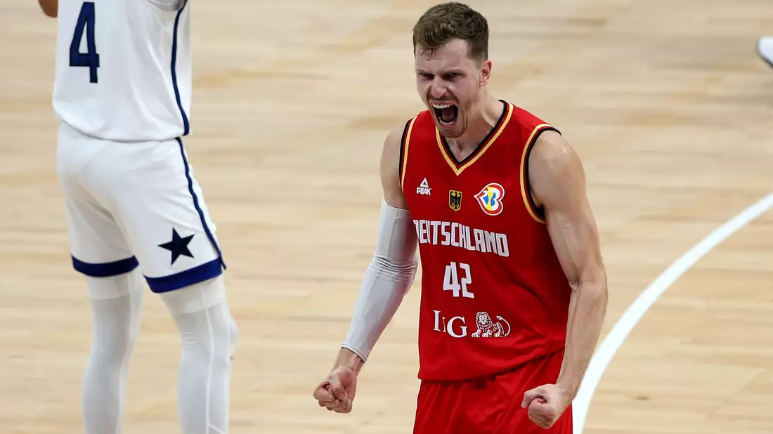 Bester deutscher Spieler im Halbfinale: Andreas Obst. - Bild: Matthias Stickel/dpa