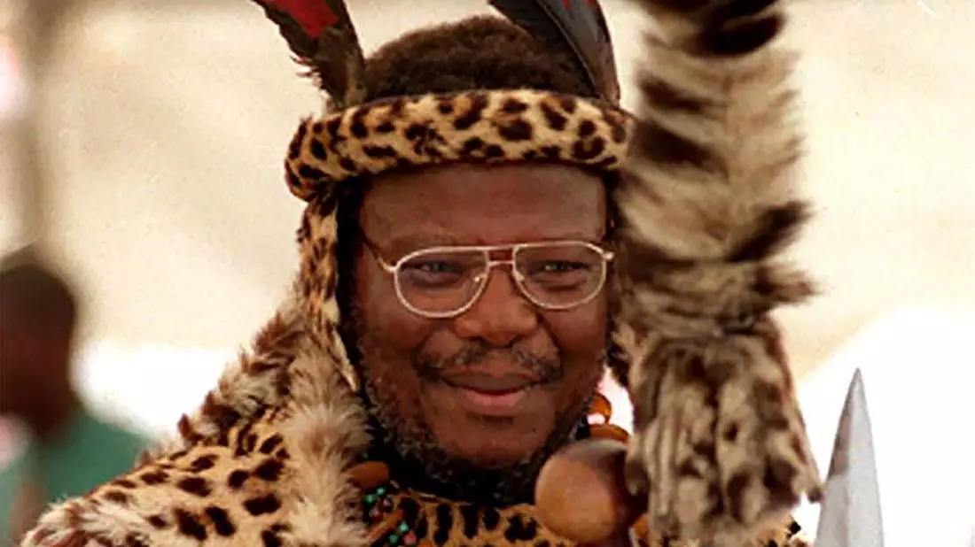 Mangosuthu «Gatsha» Buthelezi im März 2009. - Bild: Uncredited/AP/dpa