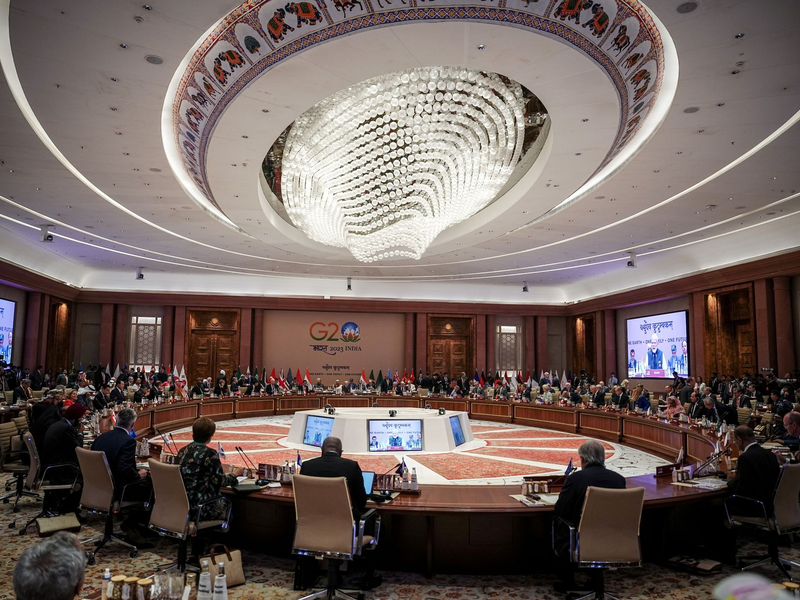 Gastgeber Brasilien bringt die zentralen Themen seiner G20-Präsidentschaft wie den Kampf gegen Hunger in der Abschlusserklärung unter.  - Foto: Kay Nietfeld/dpa