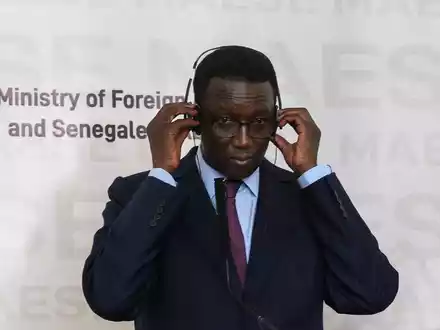 Ministerpräsident Amadou Ba war zuvor unter anderem Senegals Wirtschafts- und Außenminister. - Foto: Andrew Caballero-Reynolds/Pool AFP/dpa