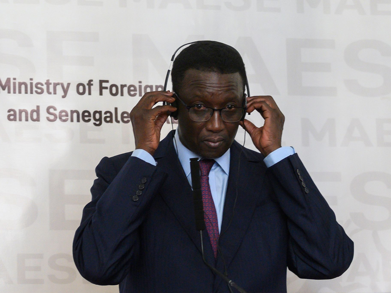 Ministerpräsident Amadou Ba war zuvor unter anderem Senegals Wirtschafts- und Außenminister. - Foto: Andrew Caballero-Reynolds/Pool AFP/dpa