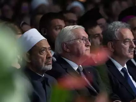 Bezeichnet den Angriffskrieg Russlands gegen die Ukraine einen «Vernichtungsfeldzug»: Frank-Walter Steinmeier. - Foto: Hannes P. Albert/dpa