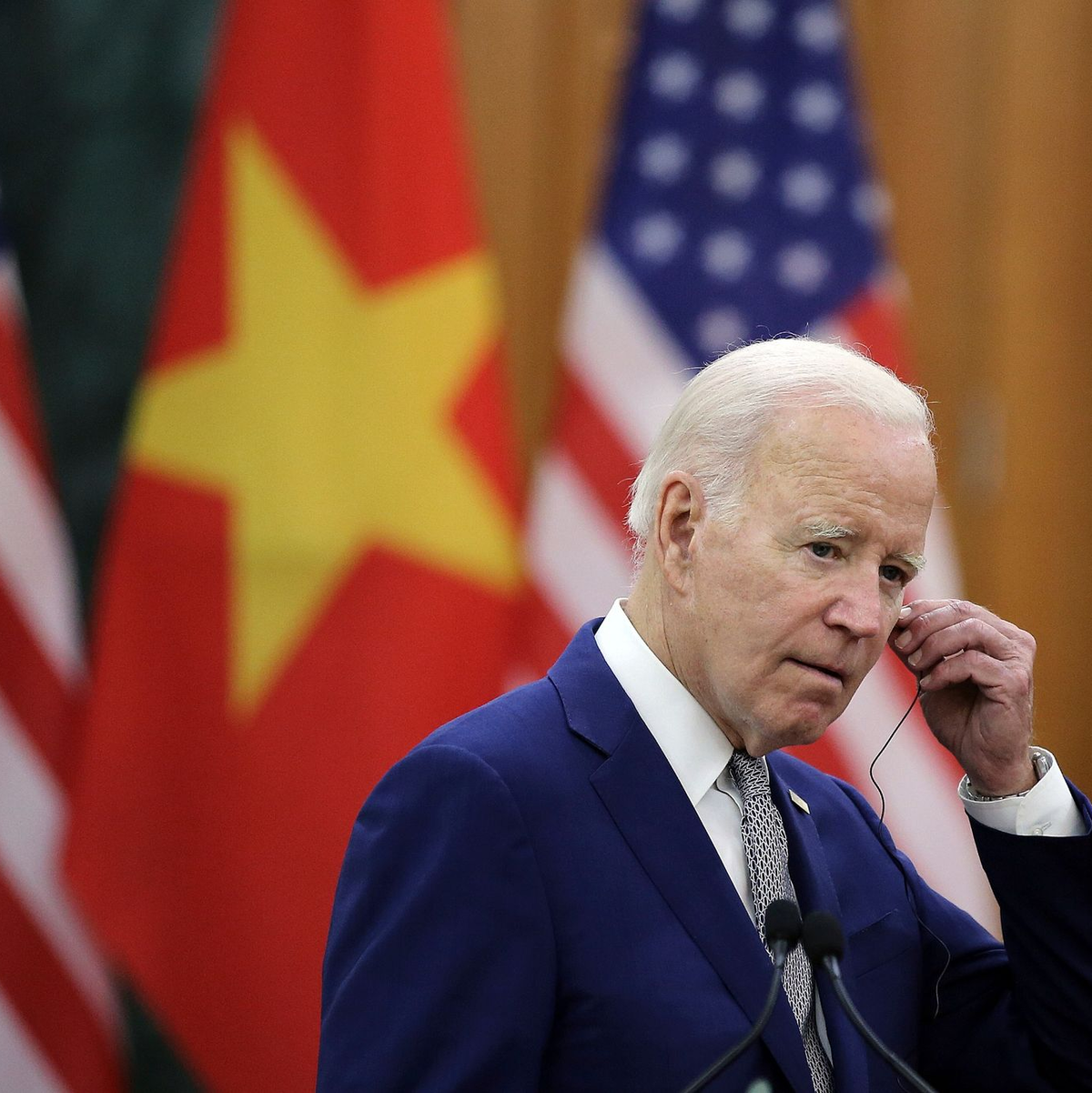 Nennt seine Reise einen «historischen Moment»: Joe Biden - Foto: Luong Thai Linh/EPA/AP/dpa