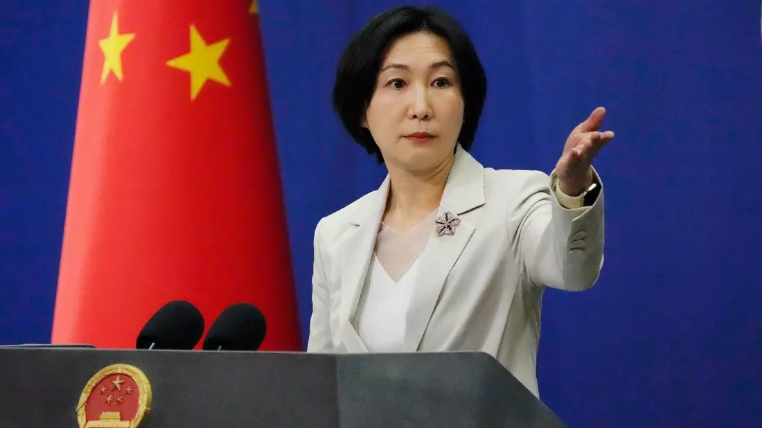 Die Sprecherin des Außenministeriums, Mao Ning, hat sich zu den Spionage-Vorwürfen gegen ihr Land geäußert. - Bild: Andy Wong/AP/dpa