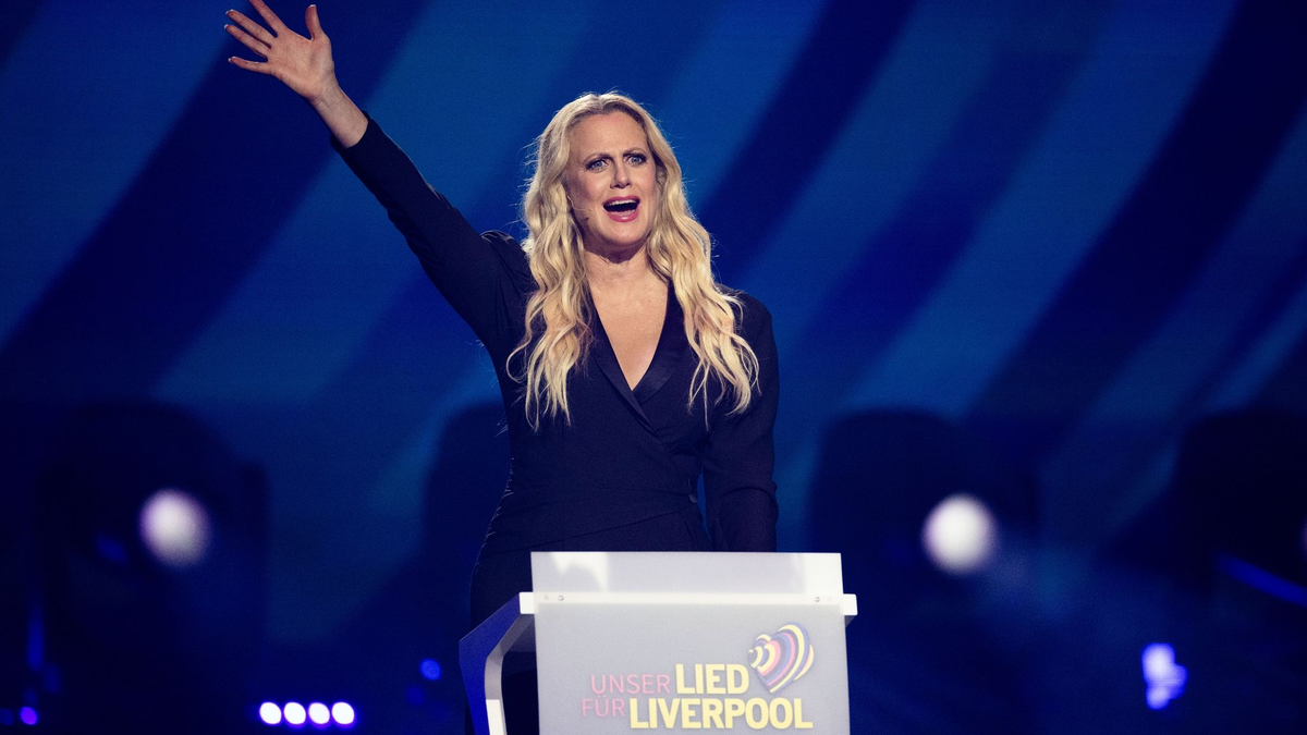 Barbara Schöneberger ist für die deutsche Vorauswahl zum Eurovision Song Contest nominiert. - Foto: Rolf Vennenbernd/dpa