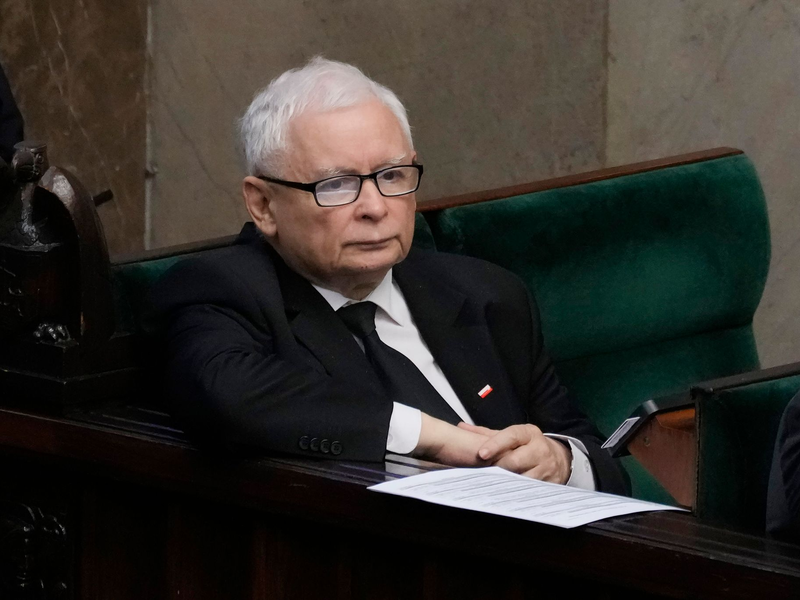 Jaroslaw Kaczynski möchte die Parlamentswahl für sich entscheiden. - Foto: Czarek Sokolowski/AP/dpa