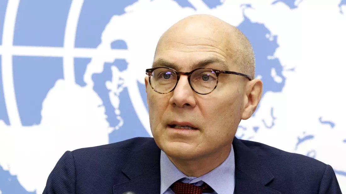 Volker Türk, UN-Hochkommissar für Menschenrechte, zeigt sich besorgt über die Menschenrechtslage. - Bild: Salvatore Di Nolfi/KEYSTONE/dpa
