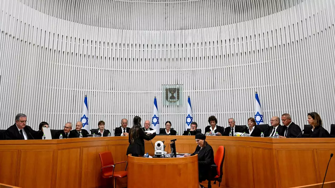 Noch ist unklar, wie sich Israels Oberstes Gericht hinsichtlich der angestoßenen Justizreform verhalten wird. - Bild: Debbie Hill/UPI/AP