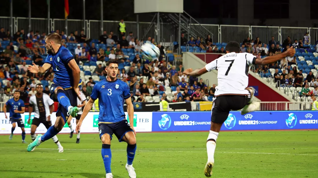 Die U-21-Nationalmannschaft hat in der  EM-Qualifikation gegen Kosovo gewonnen. - Bild: -/dpa