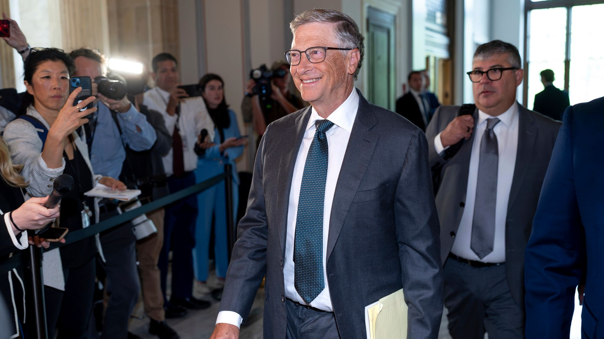 War mit von der Partie: Microsoft-Gründer Bill Gates. - Foto: J. Scott Applewhite/AP/dpa