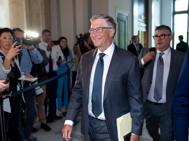 War mit von der Partie: Microsoft-Gründer Bill Gates. - Foto: J. Scott Applewhite/AP/dpa