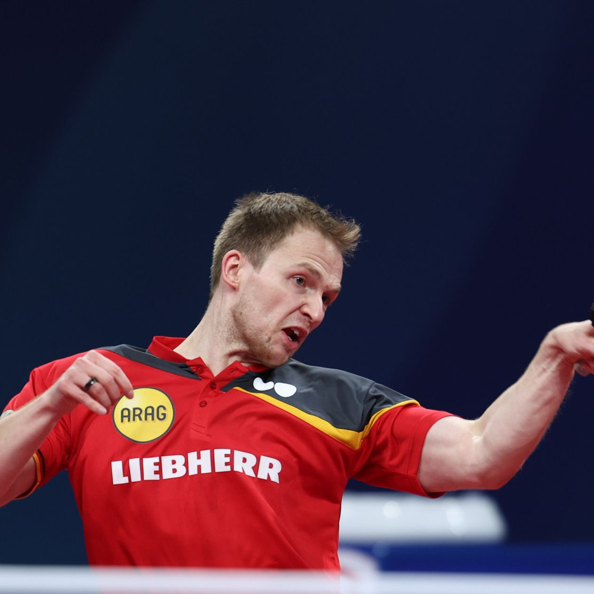 Benedikt Duda steht überraschend im Halbfinale der Tischtenniss-EM. - Foto: Jiang Hongjing/XinHua/dpa