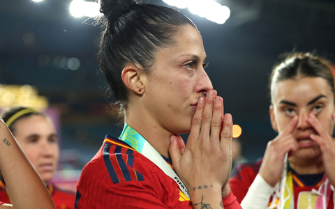 Nach dem Kuss-Skandal kritisiert Jennifer Hermoso den spanischen Verband. - Foto: Isabel Infantes/Press Association/dpa