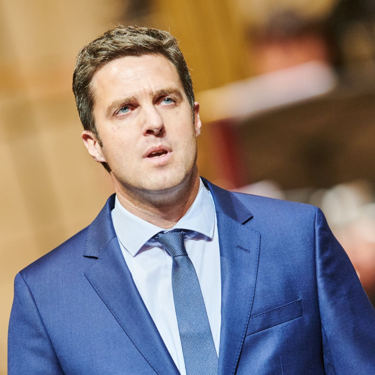 Für Staatsoper-Intendant Matthias Schulz ist es ein wichtiges Zeichen, dass Anna Netrebko auf einer Bühne auftritt, «die so klar ukrainisch positioniert ist». - Foto: Annette Riedl/dpa/POOL/dpa