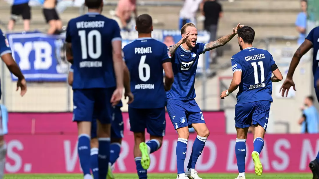 Die TSG Hoffenheim hat in Köln dreifach gepunktet. - Bild: Federico Gambarini/dpa