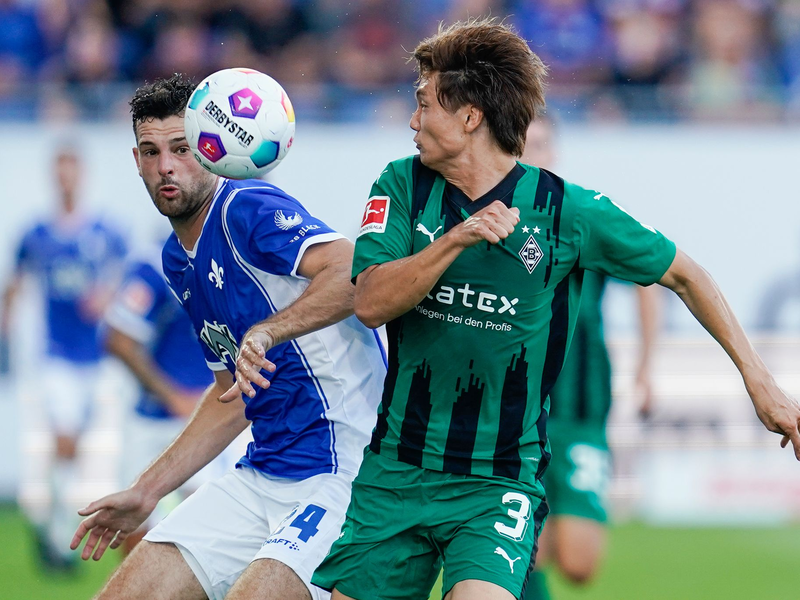 In einer ereignisreichen Partie trennten sich der SV Darmstadt und Borussia Mönchengladbach 3:3. - Foto: Uwe Anspach/dpa