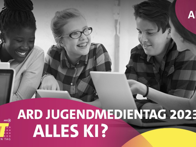 Alles KI? - ARD Jugendmedientag am 15. November 2023 - Foto: presseportal.de