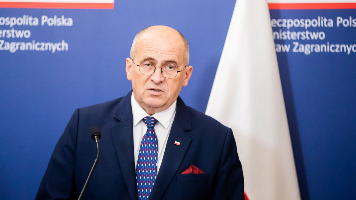 Polens Außenminister Zbigniew Rau: «Es gibt keine Visa-Affäre». - Foto: Christoph Soeder/dpa