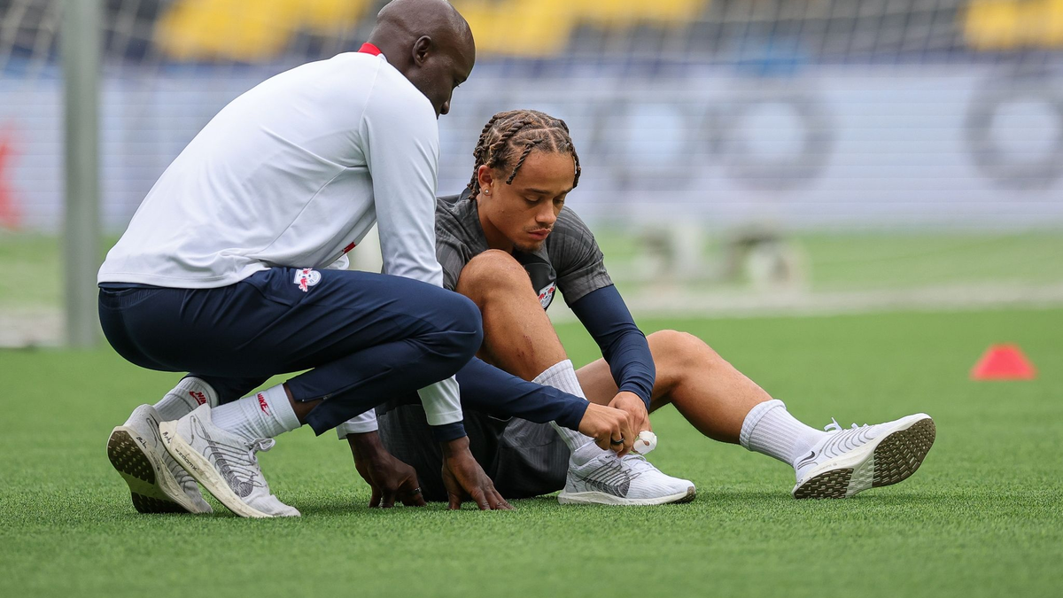 Xavi Simons hat bisher noch nie in der Champions League gespielt. - Foto: Jan Woitas/dpa