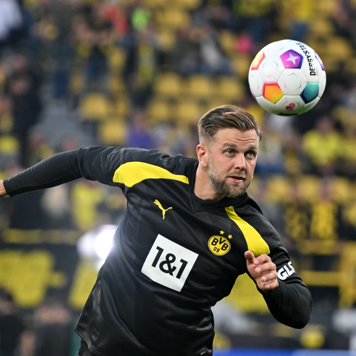 Erzielte per Kopf das 3:2: Niclas Füllkrug. - Foto: Bernd Thissen/dpa