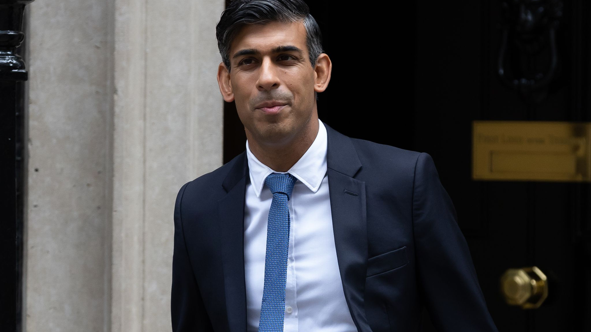 Großbritanniens Premierminister Rishi Sunak will sich zu einem beunruhigenden Medienbericht äußern. - Foto: Tejas Sandhu/SOPA Images via ZUMA Press Wire/dpa