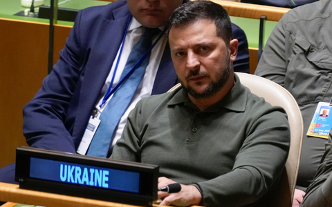 Der UN-Besuch des ukrainischen PrÀsidenten Wolodymyr Selenskyj ist angesichts des andauernden Krieges wichtig. - Foto: Seth Wenig/AP/dpa Der UN-Besuch des ukrainischen PrÀsidenten Wolodymyr Selenskyj ist angesichts des andauernden Krieges wichtig. - Foto: Seth Wenig/AP/dpa