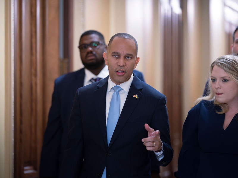 Jeffries' Wahlkreis ist im New Yorker Stadtteil Brooklyn.  - Foto: J. Scott Applewhite/AP/dpa