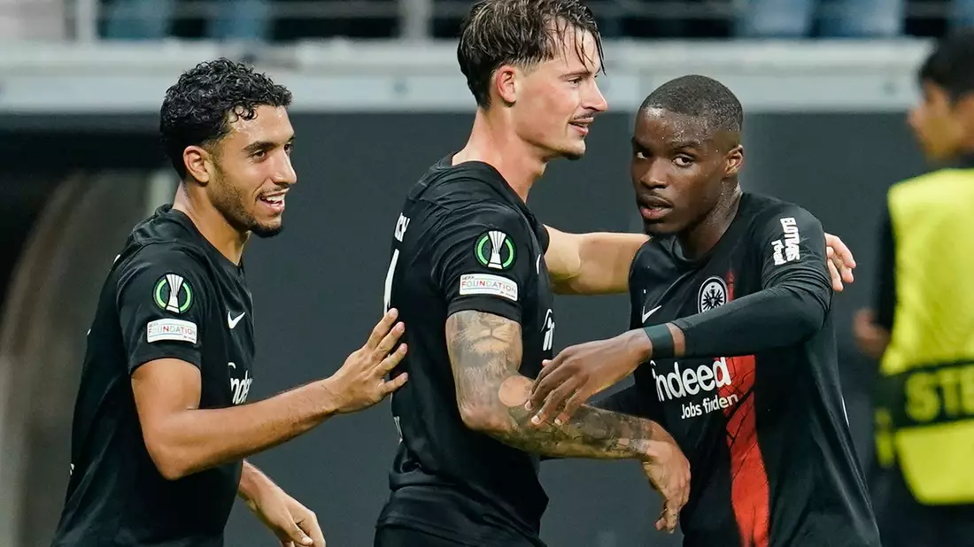 Die Frankfurter Eintracht hat den FC Aberdeen 2:1 geschlagen. - Bild: Uwe Anspach/dpa