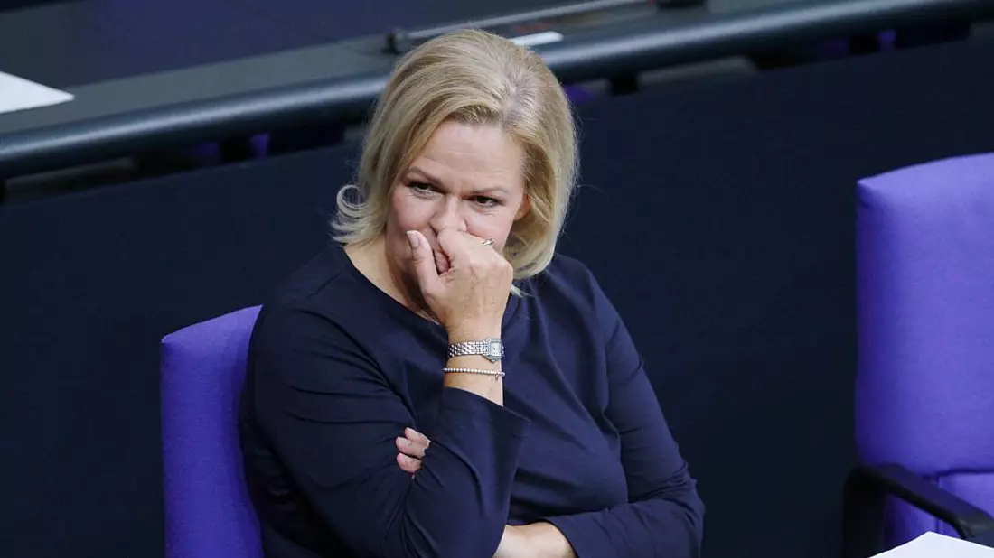 Nancy Faeser am 20.09.2023 - Bild: ?ber dts Nachrichtenagentur