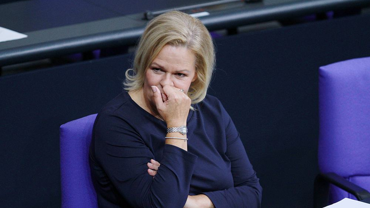 Nancy Faeser am 20.09.2023 - Foto: ?ber dts Nachrichtenagentur