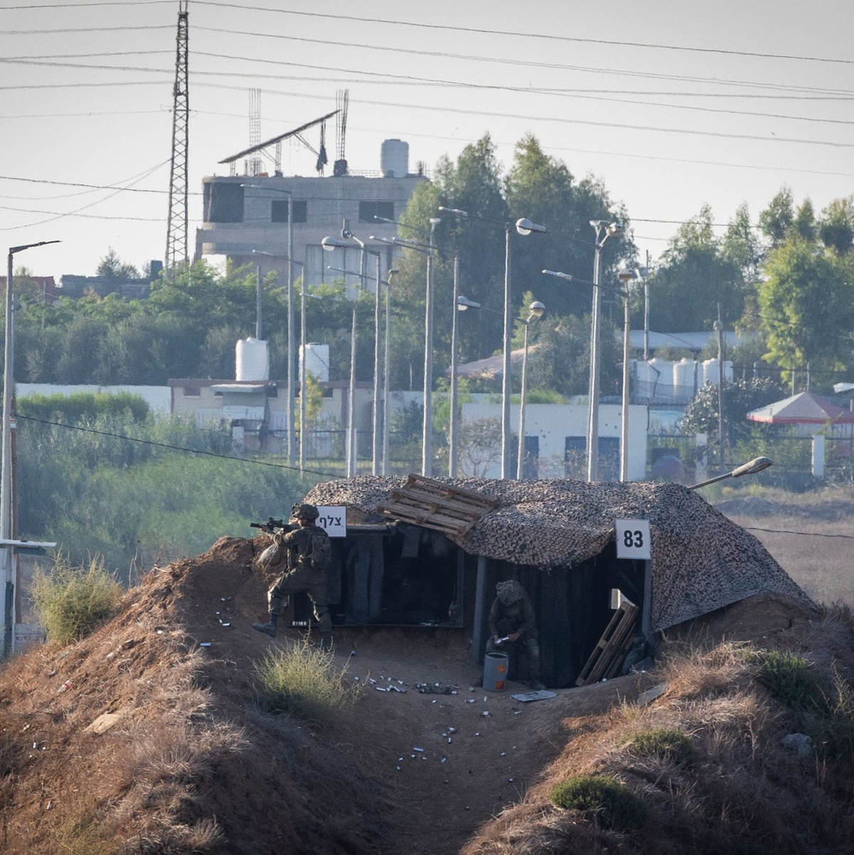 Israel setzt die Angriffe auf den Gazastreifen fort. - Foto: Ilia Yefimovich/dpa