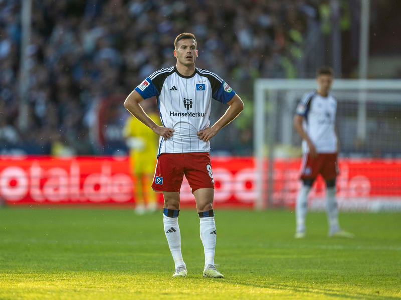 Der HSV kassierte die zweite Niederlage in Folge. - Foto: David Inderlied/dpa