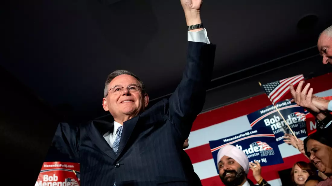 US-Senator Bob Menendez aus New Jersey soll für eine Gegenleistung die ägyptische Regierung begünstigt haben. - Bild: Craig Ruttle/AP/dpa