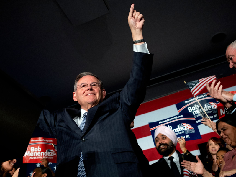 US-Senator Bob Menendez aus New Jersey soll für eine Gegenleistung die ägyptische Regierung begünstigt haben. - Foto: Craig Ruttle/AP/dpa