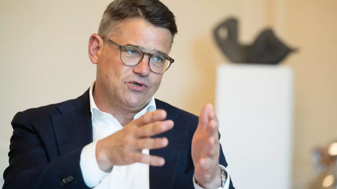 Boris Rhein ist offen für verschiedene mögliche Koalitionen. - Bild: Boris Roessler/dpa