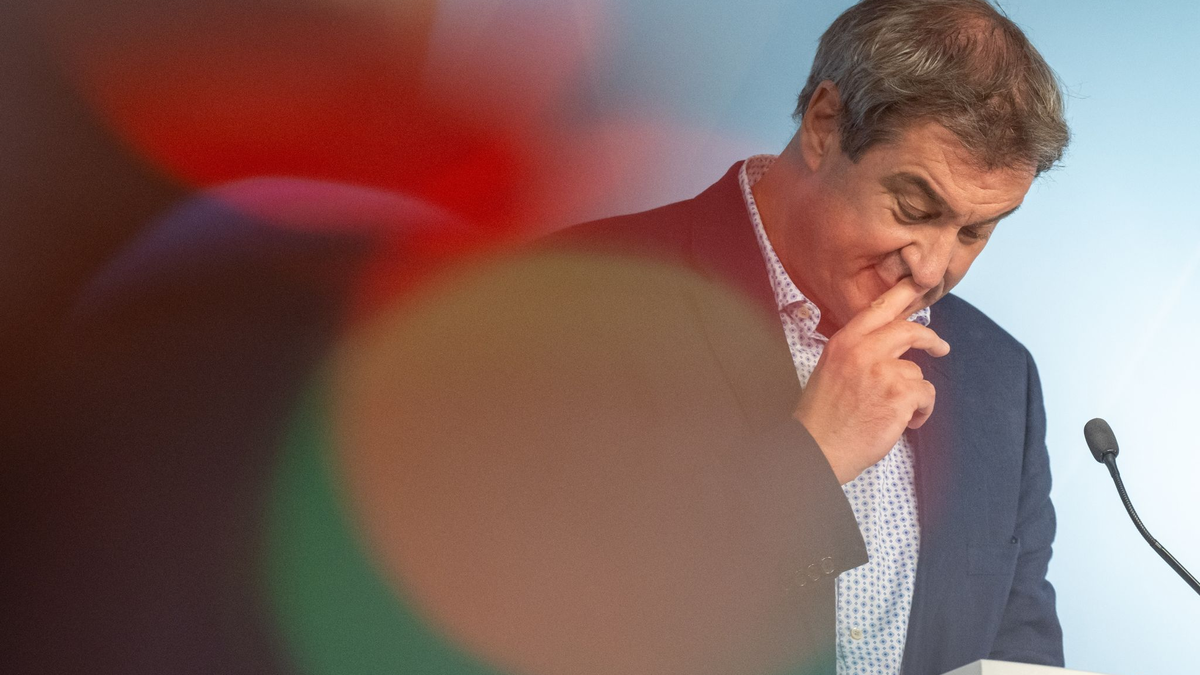 Die Zukunft von Markus Söder ist ungewiss. - Foto: Peter Kneffel/dpa