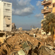 Nach der verheerenden Flutkatastrophe in Libyen zeichnet sich ein Bild der Zerstörung ab. - Foto: ---/MFS/dpa