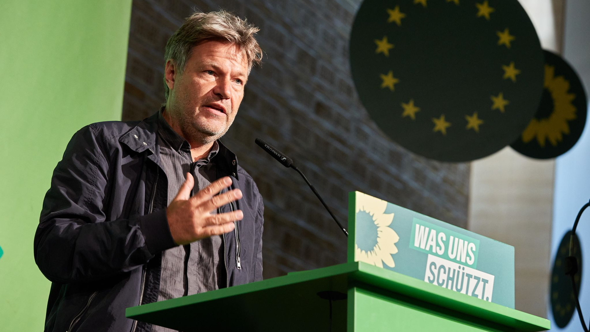 Vizekanzler Robert Habeck: «Es ist eine Katastrophe, eine moralische und ethische Katastrophe, was wir im Moment erleben.» - Foto: Georg Wendt/dpa