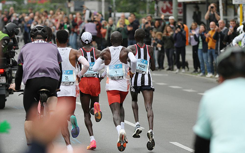 Läufer beim Berlin-Marathon am 24.09.2023 - Foto: ?ber dts Nachrichtenagentur