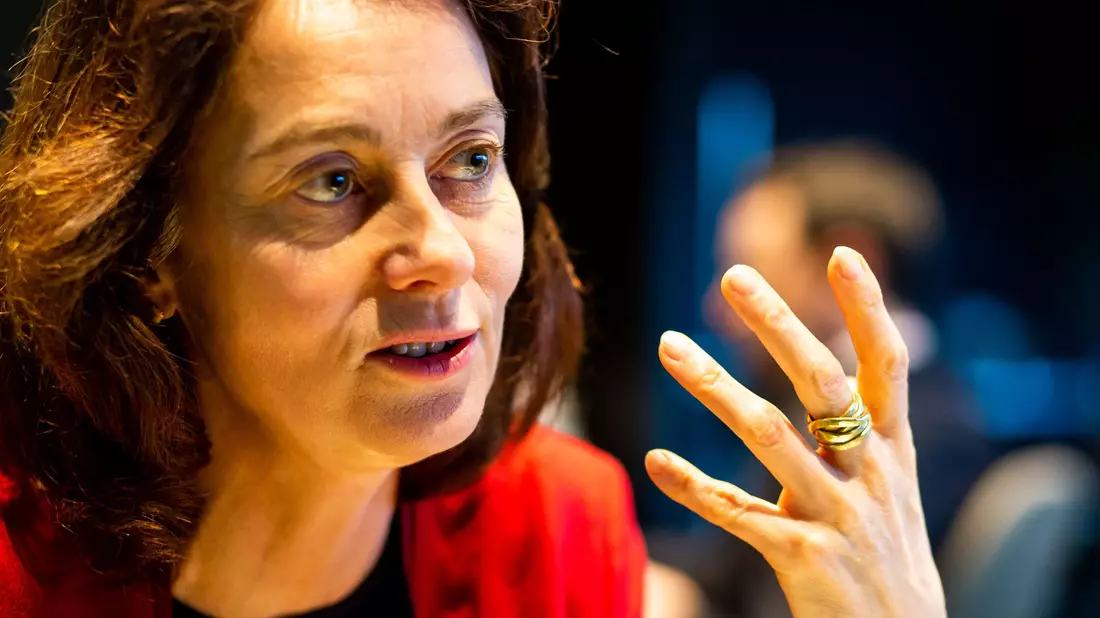 Katarina Barley (SPD) ist bisher noch Vizepräsidentin des Europaparlaments. - Bild: Philipp von Ditfurth/dpa