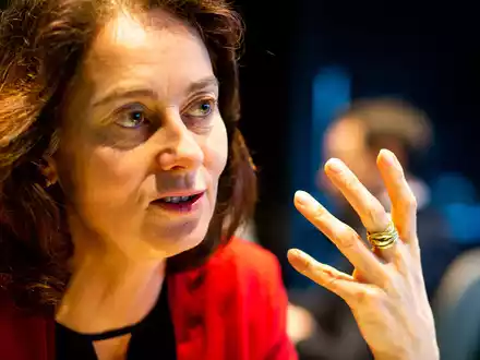 Katarina Barley (SPD) ist bisher noch VizeprÀsidentin des Europaparlaments. - Foto: Philipp von Ditfurth/dpa