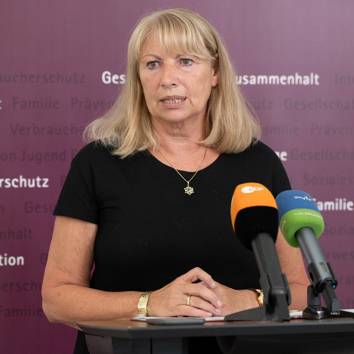 Petra Köpping (SPD) ist derzeit Sozialministerin von Sachsen. - Foto: Sebastian Kahnert/dpa