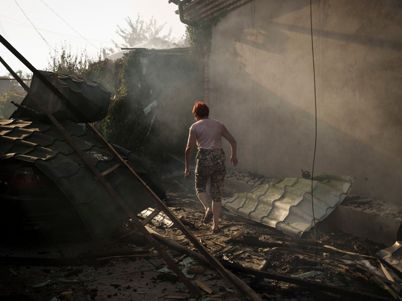 In der Region Cherson haben russische Soldaten laut einer Untersuchungskommission der Vereinten Nationen Frauen vergewaltigt und sexuelle Gewalt ausgeübt. - Foto: Felipe Dana/AP/dpa