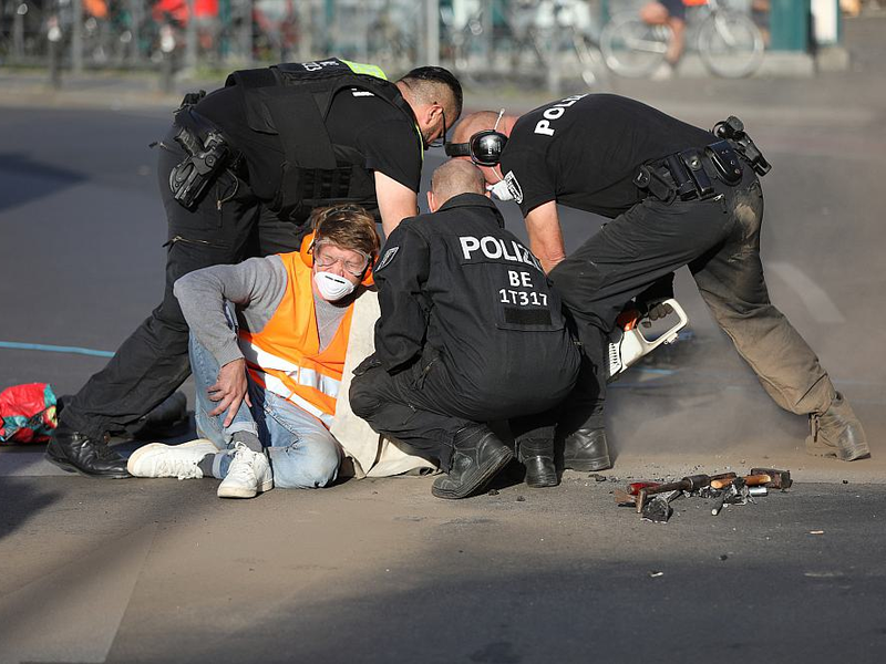 Protest von Letzter Generation (Archiv) - Foto: ?ber dts Nachrichtenagentur