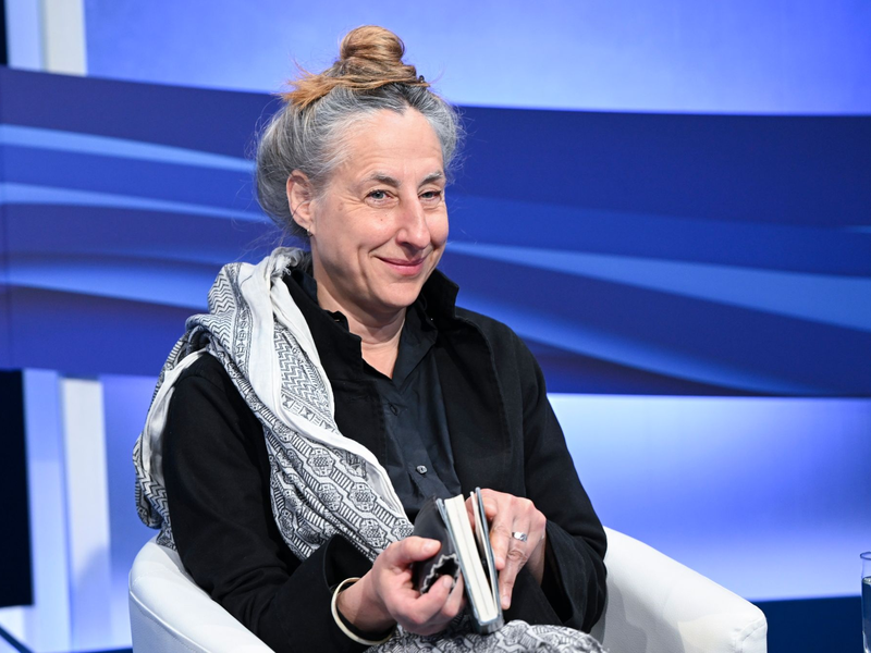 Die Schriftstellerin Judith Hermann  erhält den Braunschweiger Wilhelm-Raabe-Literaturpreis. - Foto: Jens Kalaene/dpa